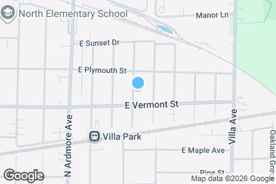 Map image of the property - 441 N Douglas Ave