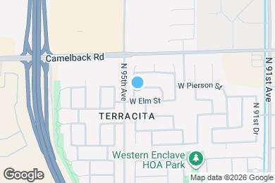 Map image of the property - 9435 W Pierson St