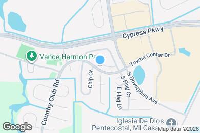 Map image of the property - 713 E Flag Way