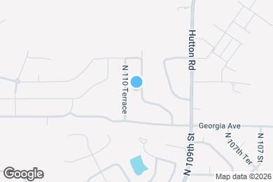 Map image of the property - 2752 N 109th Terrace
