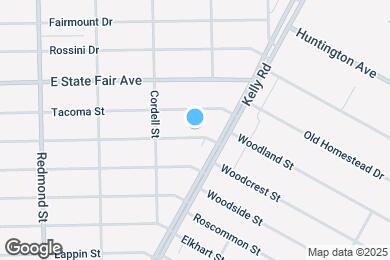 Map image of the property - 16483 Manning St