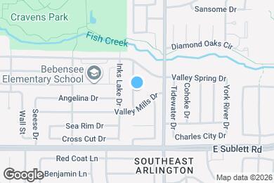 Map image of the property - 6001 Rocky Point Dr