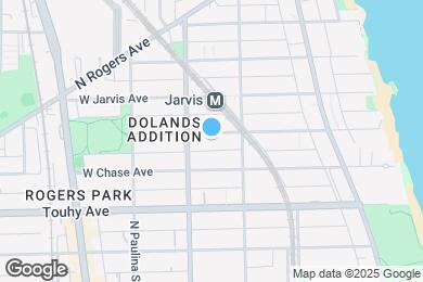 Map image of the property - 1527 W Sherwin Ave