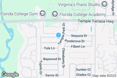 Map image of the property - 7025 Ponderosa Dr