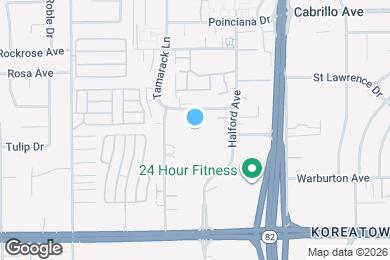 Map image of the property - 1760 Halford Ave