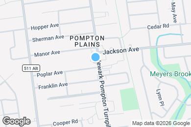 Map image of the property - 575 Newark Pompton Tpke