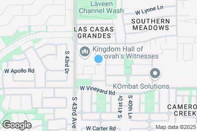 Map image of the property - 6615 S 42nd Dr