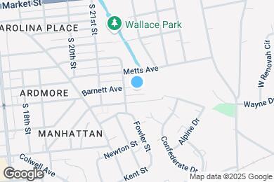 Map image of the property - 2214 Barnett Ave