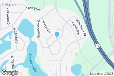 Map image of the property - 317 Brightview Dr