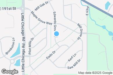 Map image of the property - 18808 Edwards Grove Dr