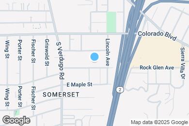 Map image of the property - 1517 Rock Glen Ave