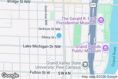 Map image of the property - 616 Sibley St NW