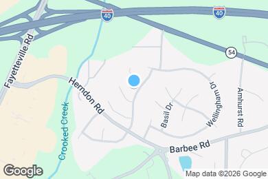 Map image of the property - 6404 Winding Arch Dr