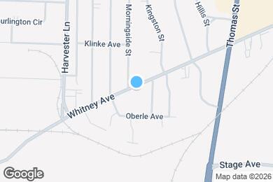 Map image of the property - 761 Whitney Ave