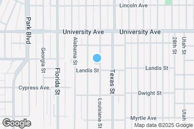 Map image of the property - 3720 Louisiana St