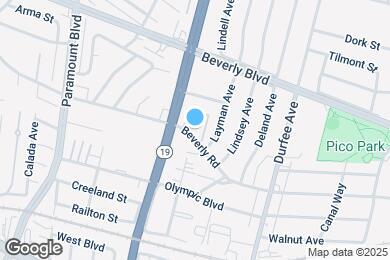 Map image of the property - Beverly Villa