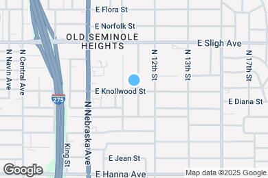 Map image of the property - 1010 E Knollwood St