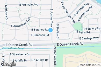 Map image of the property - 3986 E Simpson Rd