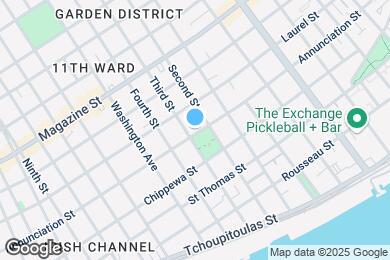 Map image of the property - 2525 Annunciation St