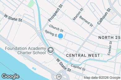 Map image of the property - 286 Spring St