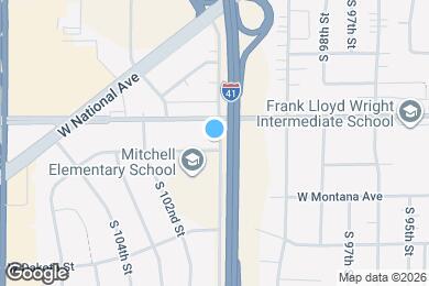 Map image of the property - 10108 W Montana Ave