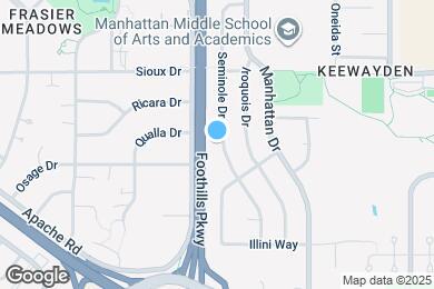 Map image of the property - 219 Seminole Dr