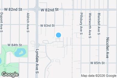 Map image of the property - 452 W 84th St