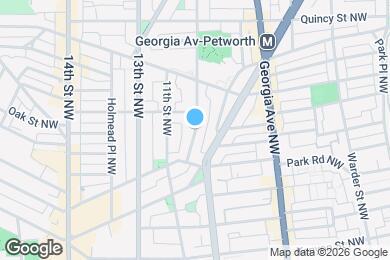 Map image of the property - 3534 10th St NW