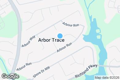 Map image of the property - 2460 Arbour Trace Vista