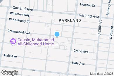 Map image of the property - 2912 Greenwood Ave