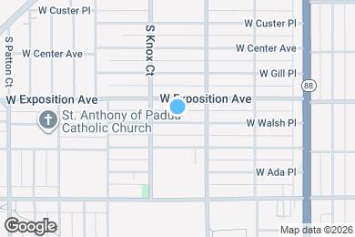 Map image of the property - 3401 W Walsh Pl