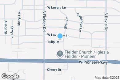 Map image of the property - 1503 Tulip Dr