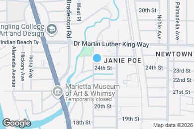 Map image of the property - 2406 Cocoanut Ave