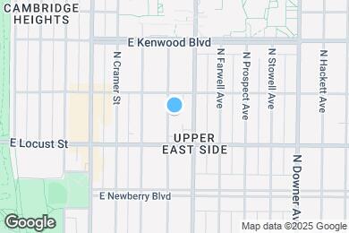 Map image of the property - 2942 N Frederick Ave