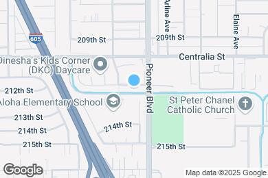 Map image of the property - 11728 Massinger St