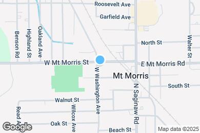 Map image of the property - 604 W Mt Morris St