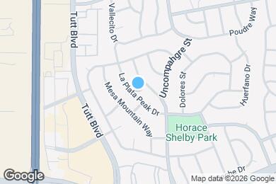 Map image of the property - 6388 La Plata Peak Dr