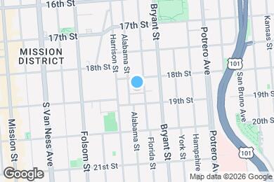Map image of the property - 601 Alabama St