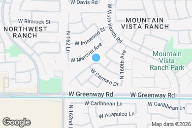 Map image of the property - 16063 W Saguaro Ln