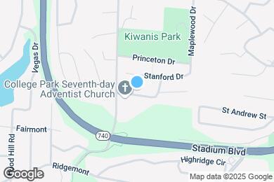 Map image of the property - 1020 Duke St