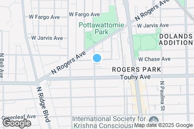 Map image of the property - 7227 N Wolcott Ave