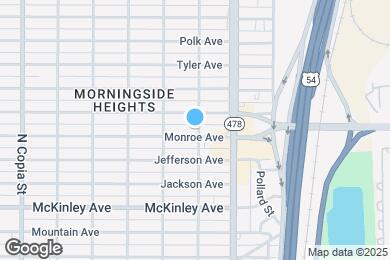 Map image of the property - 3831 Monroe Ave