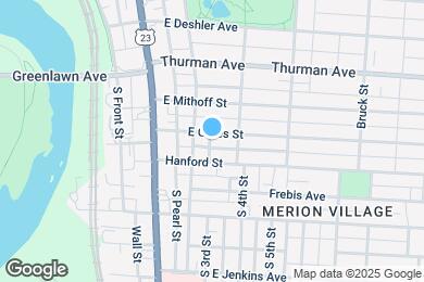 Map image of the property - 71 E Gates St