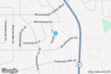 Map image of the property - 8328 Dottley Dr