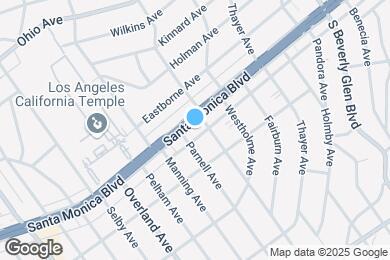 Map image of the property - 10608 Santa Monica Blvd.