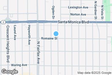 Map image of the property - 7763 Romaine St