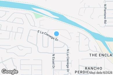 Map image of the property - 7551 E La Cienega Dr