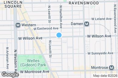 Map image of the property - 2149 W Wilson Ave