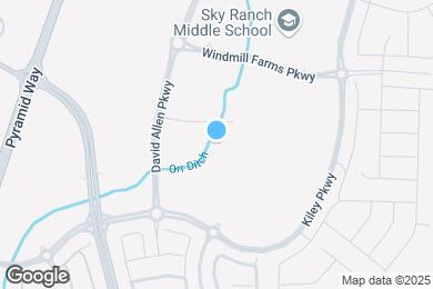 Map image of the property - Homecoming at Kiley Ranch