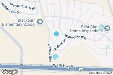 Map image of the property - 1001 Halifax Ln